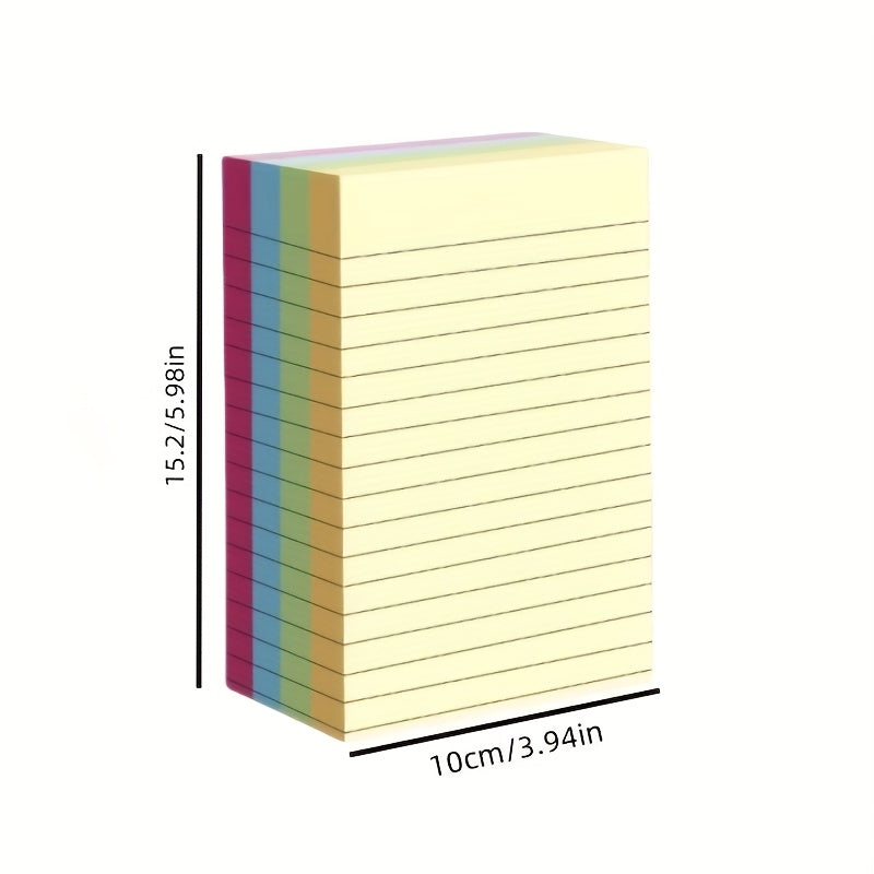 2026 11 Pcs Fluorescent Color Sticky Note Posted It Note Pads Stickers Planner Sticker Notepad Memo Pad School Office Supplies