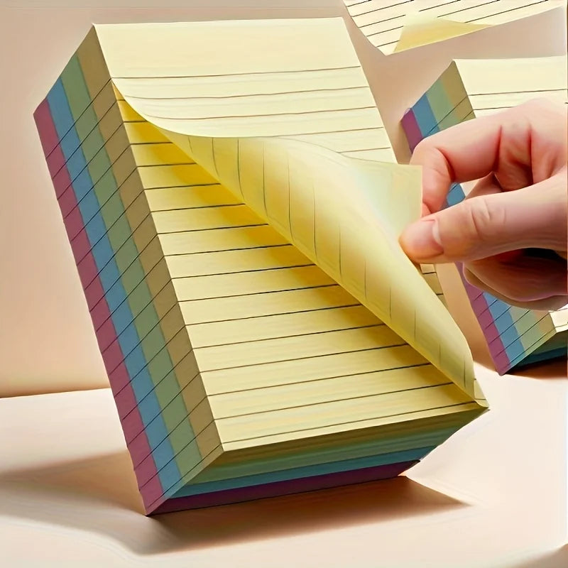 2026 11 Pcs Fluorescent Color Sticky Note Posted It Note Pads Stickers Planner Sticker Notepad Memo Pad School Office Supplies