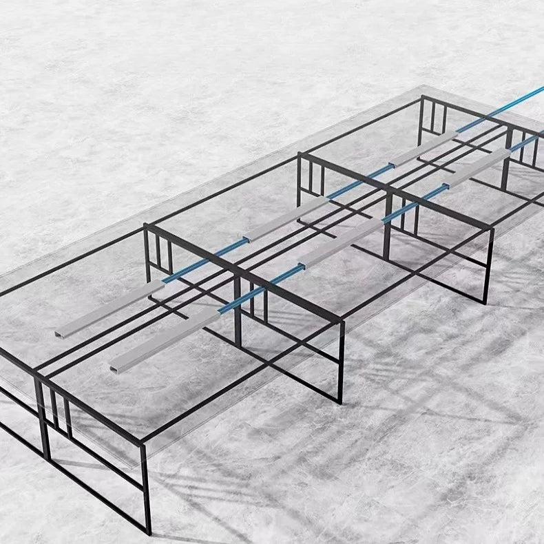 Self adhesive Under Desk Cable Management Tray PVC Power wire hider Strip Cord Holder No Drilling wire Organizer Cable Raceway