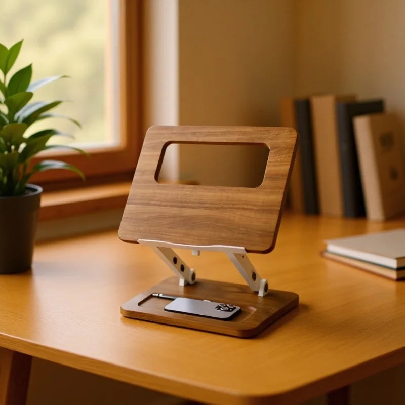 Book Stand, Multifunctional Holder for Books, Tablets, Portable Reading Stand