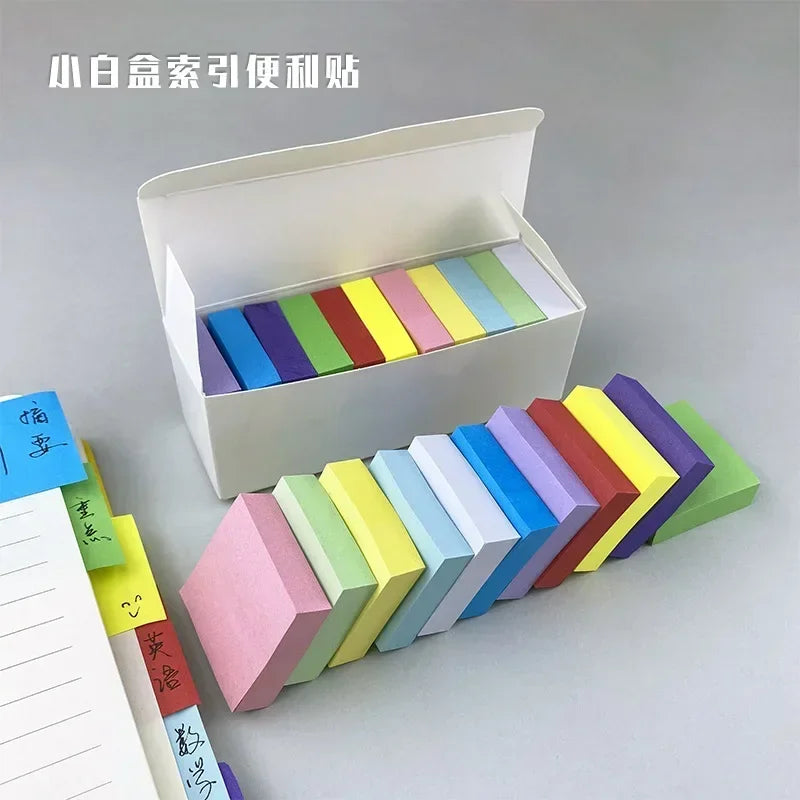 2026 11 Pcs Fluorescent Color Sticky Note Posted It Note Pads Stickers Planner Sticker Notepad Memo Pad School Office Supplies
