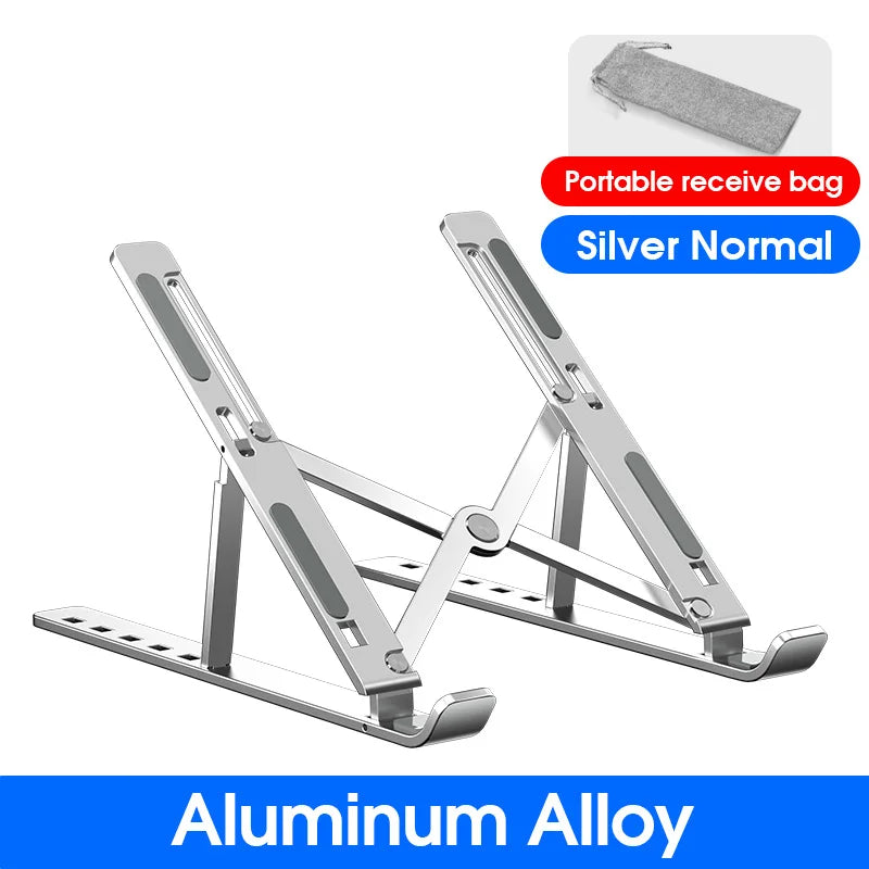 N8 Laptop Stand Aluminum for Macbook Adjustable Portable More Stabe Laptop Stand Cooling Stand Foldable Notebook Holder