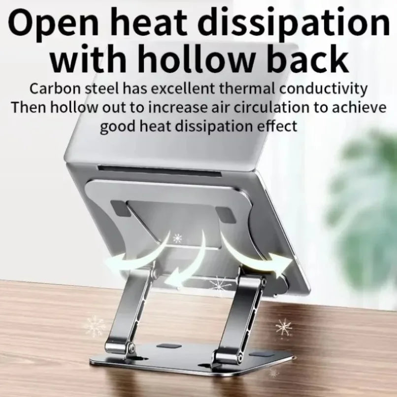 Tablet Stand Aluminum Tablet Holder for Desk with Adjustable 360° Swivel Bracket for iPad Pro Air Mini Galaxy Tab for 4.7''-13"