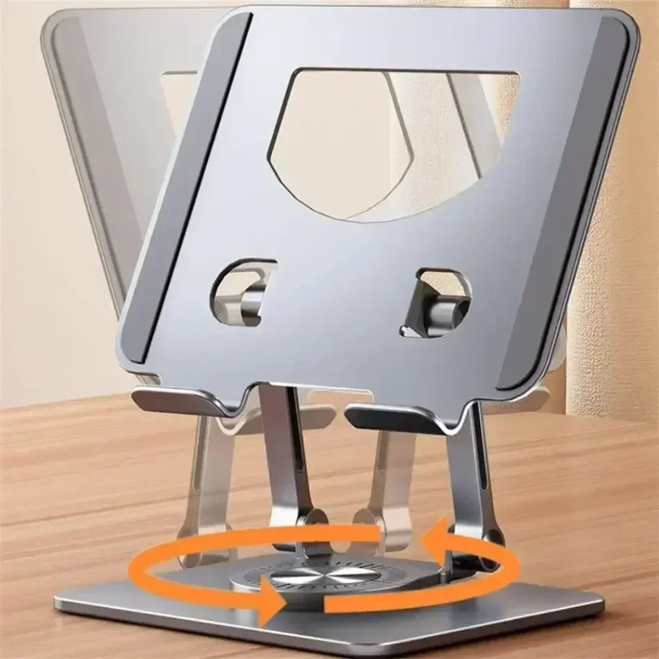 Tablet Stand Aluminum Tablet Holder for Desk with Adjustable 360° Swivel Bracket for iPad Pro Air Mini Galaxy Tab for 4.7''-13"
