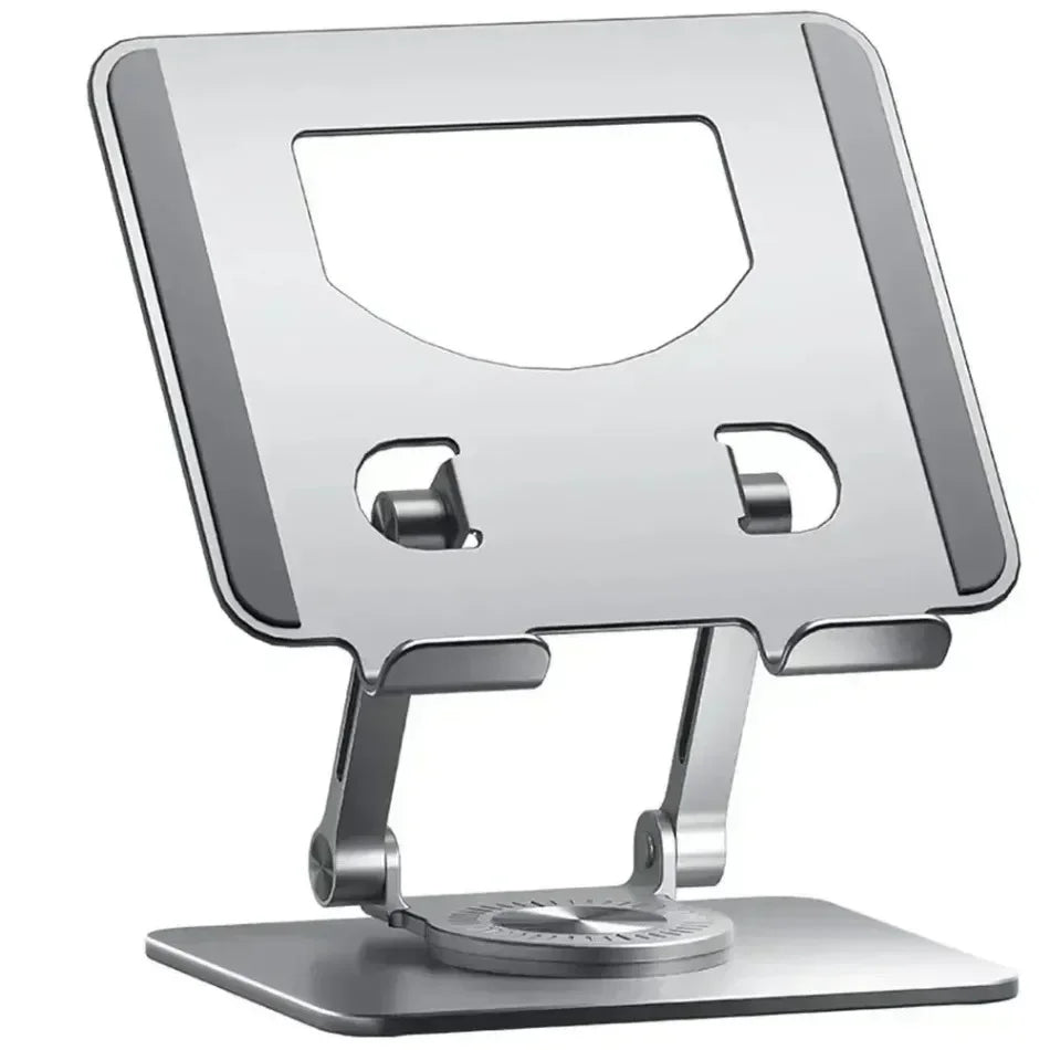 Tablet Stand Aluminum Tablet Holder for Desk with Adjustable 360° Swivel Bracket for iPad Pro Air Mini Galaxy Tab for 4.7''-13"