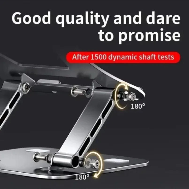 Tablet Stand Aluminum Tablet Holder for Desk with Adjustable 360° Swivel Bracket for iPad Pro Air Mini Galaxy Tab for 4.7''-13"
