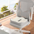 【Ergonomic Office Seat Cushion】3-Zone Memory Foam Lumbar Support Pillow Breathable Posture Corrector for Car Office Wheelchair