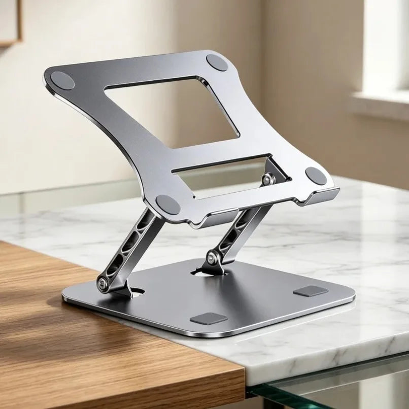 Tablet Stand Aluminum Tablet Holder for Desk with Adjustable 360° Swivel Bracket for iPad Pro Air Mini Galaxy Tab for 4.7''-13"