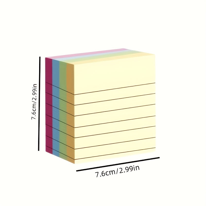 2026 11 Pcs Fluorescent Color Sticky Note Posted It Note Pads Stickers Planner Sticker Notepad Memo Pad School Office Supplies